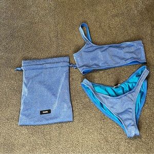 triangl one shoulder bikini